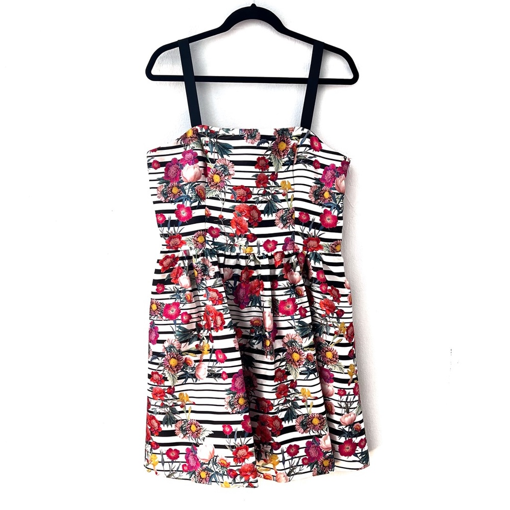 Jane Summers Floral Fit & Flare Mini Dress